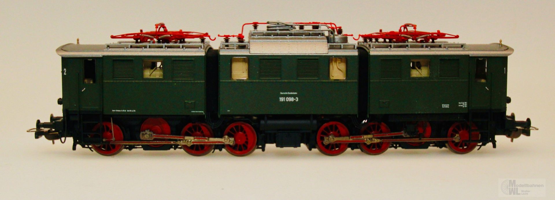 Piko 51542 - PIKO - E-Lok 191 098-3  DB Ep.IV grün H0/GL Sound